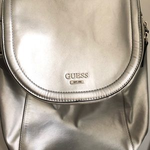 Guess Bags - GUESS silver backpack Guess Bags - GUESS silver backpack